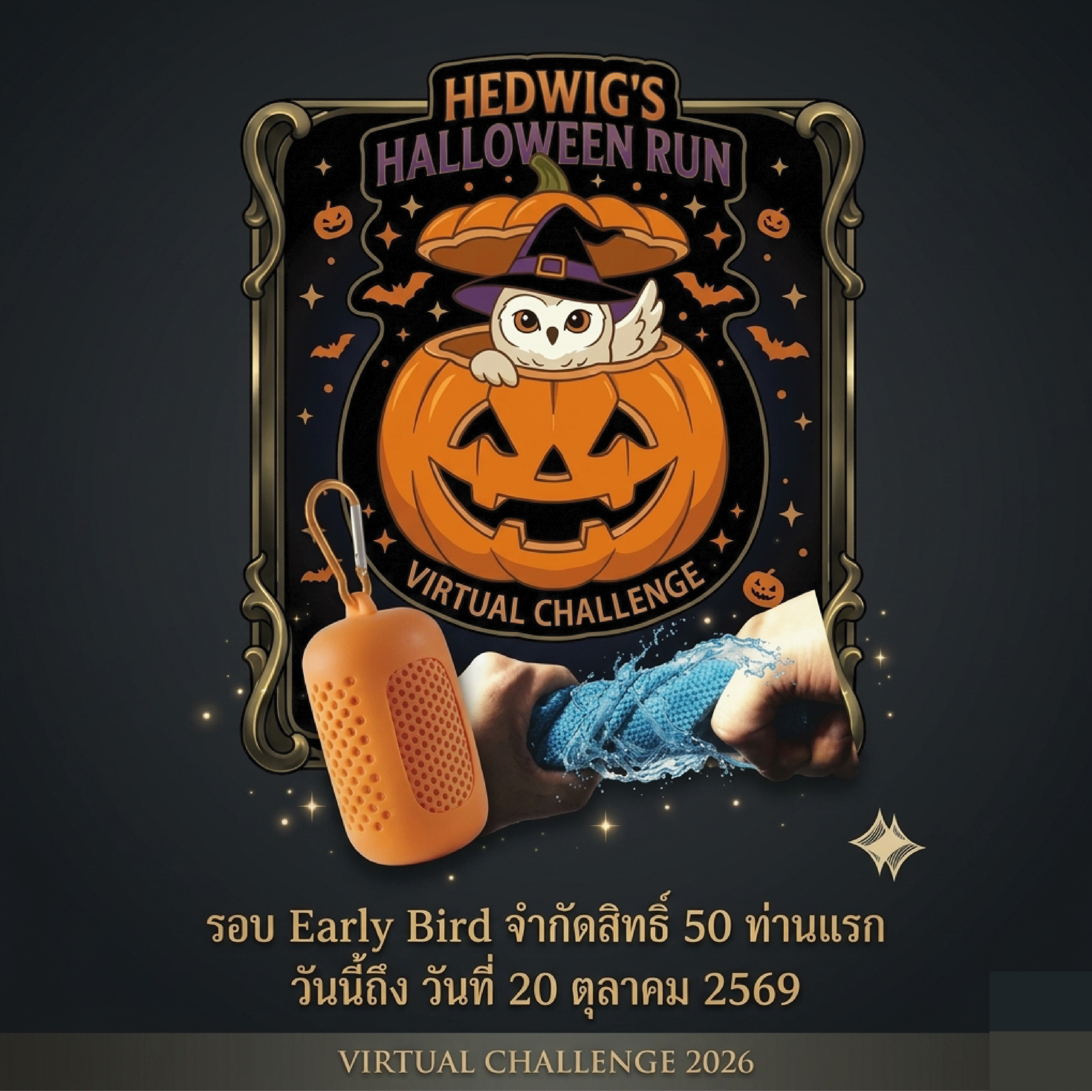🎃 HALLOWEEN RUN — เฮดวิกตาโต กับฟักทองวิเศษ 🦉✨