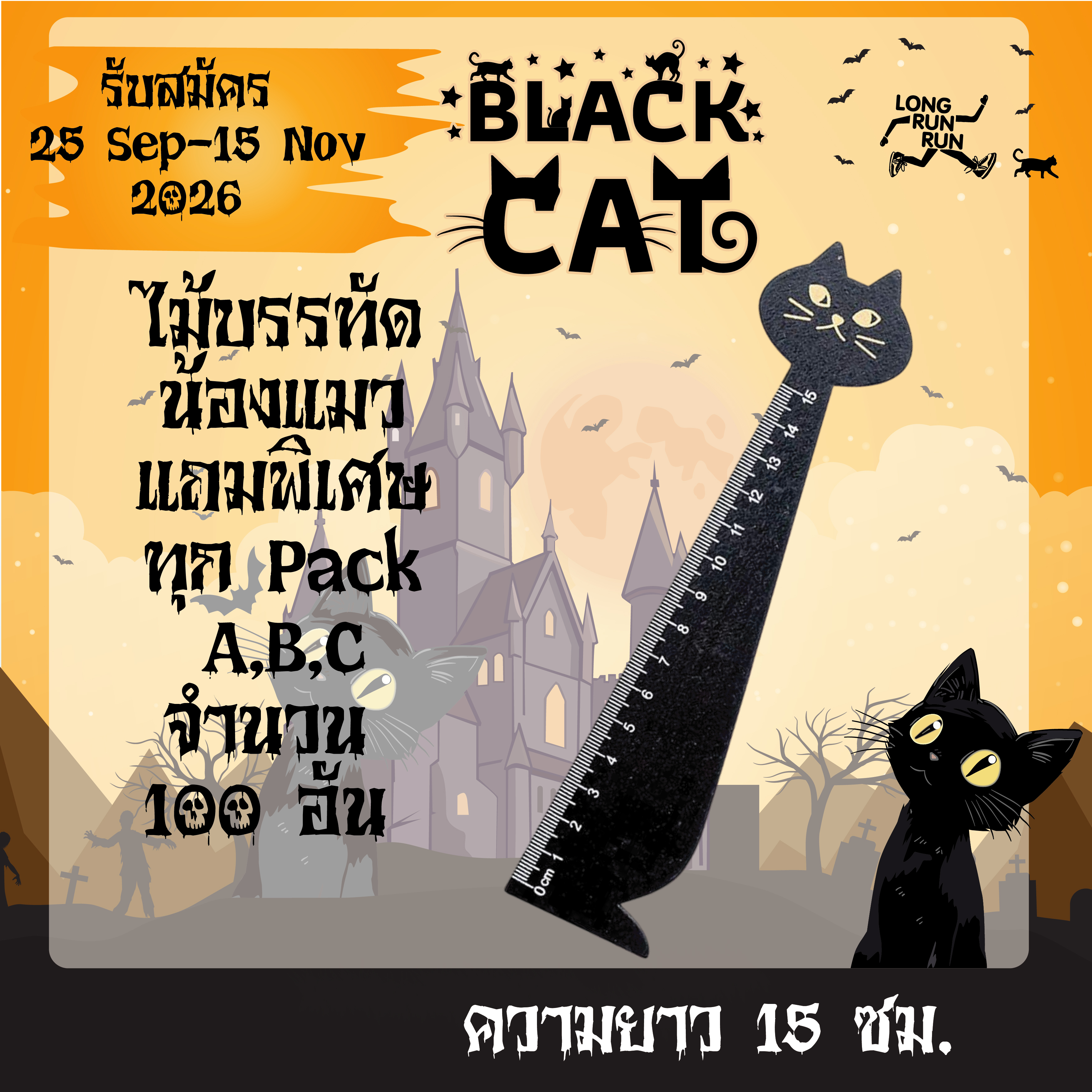 🐈‍⬛BLACK CAT VIRTUAL RUN 42K 🎃